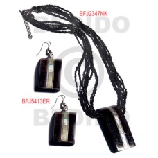 Set jewelry ordered individually as