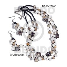 Set jewelry ordered individually as