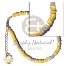 4-5mm yellow coco pokalet.