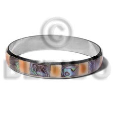 Laminated red luhuanus paua alternate