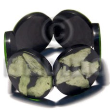 50mm round black resin 50mm round black resin