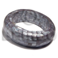 Chunky bangle violet