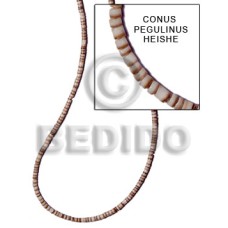 Conus pegulinus heishe 2-3mm Conus pegulinus heishe 2-3mm