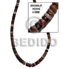 4-5mm brownlip heishe 4-5mm brownlip heishe