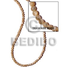 Troca natural nude beads 5-6mm Troca natural nude beads 5-6mm