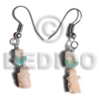 Dangling crazy cut shell