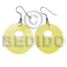 Dangling 35mm yellow hammershell Dangling 35mm yellow hammershell