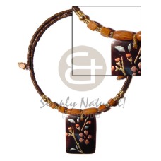 2-3mm coco heishe natural brown 2-3mm coco heishe natural brown