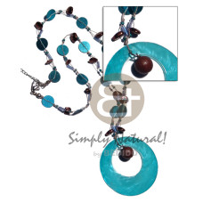 Floating aqua 10mm sequins and