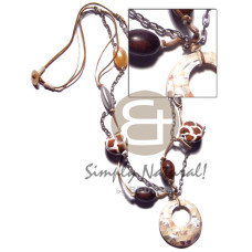 Animal print kukui nuts gold Animal print kukui nuts gold