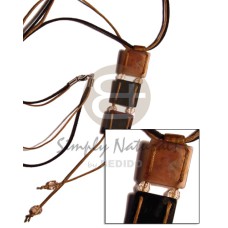 Square black tabs in