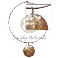 Nickel-free silver hoop ring