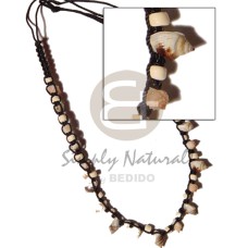 Black macramie bleach 4-5