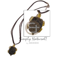 45mm turtle mop carved