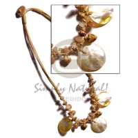 Buri seeds quadruple wax cord