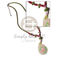 2-3mm olive green coco heishe