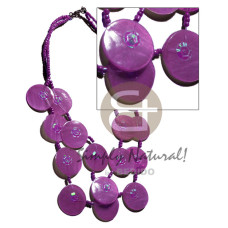 25mm lavender capiz shells in 25mm lavender capiz shells in