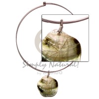 Nickel-free silver hoop ring