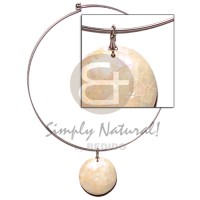 Nickel-free silver hoop ring