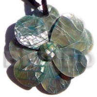 Blue hammershel flower blocking technique