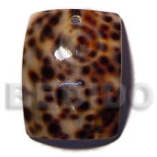 Rectangular cowrie shell 40mmx35mm Rectangular cowrie shell 40mmx35mm