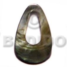 35mm blacklip teardrop ring 35mm blacklip teardrop ring