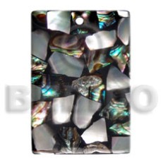 45mmx30mm laminated paua kabibe chips shell 45mmx30mm laminated paua kabibe chips shell