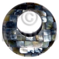 45mm round blacklip blocking