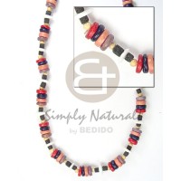 Coco pokalet red black violet combination