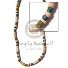 4-5mm heishe bleach pukalet