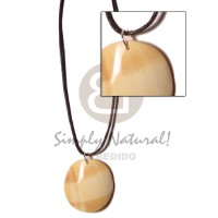 Cord polished 40mm round