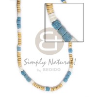 4-5mm nat wht coco pokalet blue