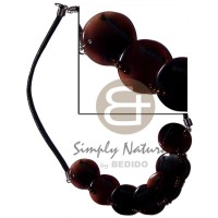 7 pcs. 30mm round overlapping