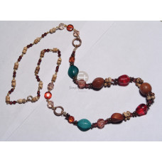 Brown leather thong 50mmx40mm