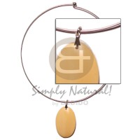 Nickel-free silver hoop ring