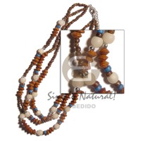 3 rows 2-3mm coco pokalet.