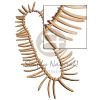 Graduated indian coco tusk