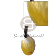 Leather thong 50x30mm oval Leather thong 50x30mm oval