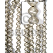 Natural white silver coated