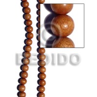 Bayong round wood beads 18mm