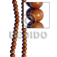 Bayong round wood beads 18mm