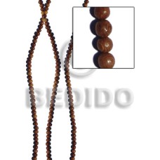 Round robles wood beads 5mm
