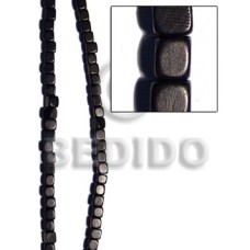 Black camagong dice 12mmx12mm