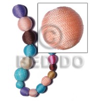 20mm natural white round