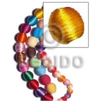 20mm natural white round wood