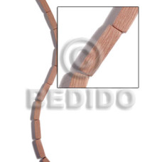 6mmx20mm rosewood 4 sided tube