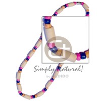 Bleach wood tube 4-5