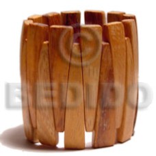 Bayong wood elastic bangle Bayong wood elastic bangle