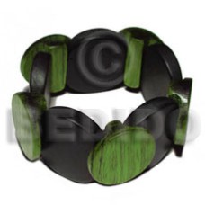 Elastic overlapping round wood Elastic overlapping round wood