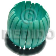 Elastic mint green buffed and Elastic mint green buffed and